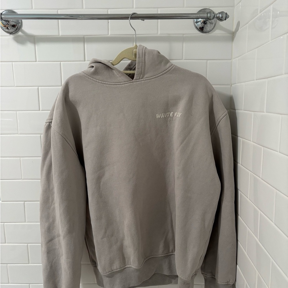 White Fox Boutique Gray Hoodie